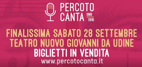 PERCOTO CANTA – Domani al Teatro Nuovo Giovanni da Udine la finalissima del 32° concorso canoro nazionale