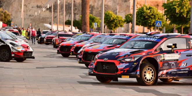 La prima giornata di prove speciali del Rally Italia-Sardegna vede in testa la Hyundai