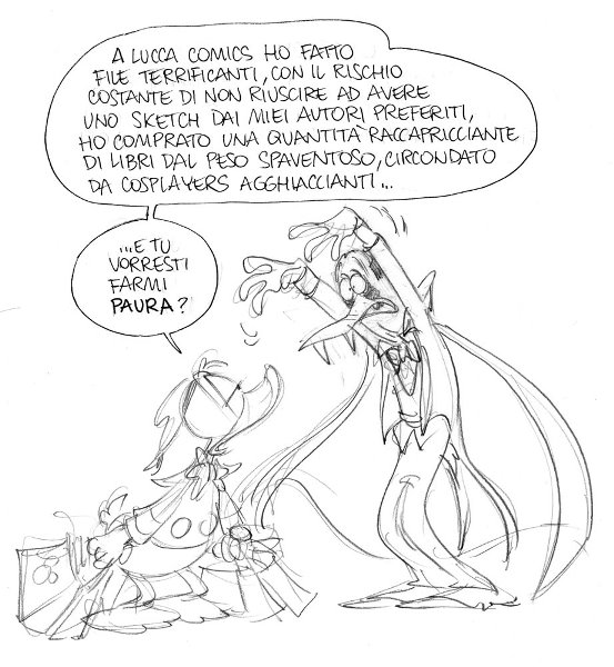 Lucca Comics & Games … Sì, viaggiare! – 29 ottobre-1 novembre 2015 Ospite Silvia Ziche