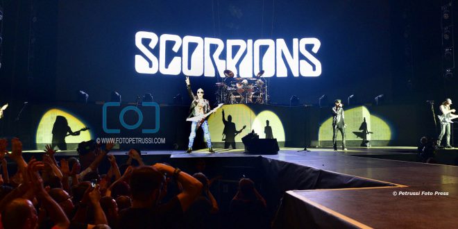 GLI SCORPIONS A LUBIANA: ENERGIA E SPETTACOLO COME UN TEMPO !!!