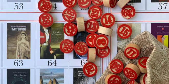 Tombola letteraria  25 giugno alle 18 alla Kasa dei Libri