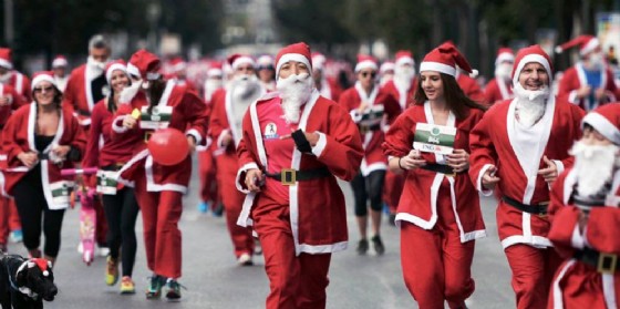 SANTA CLAUS RUN FVG, TANTI “BABBI NATALE” IN CORSA PER LE STRADE DI OSOPPO  domenica 6 dic.