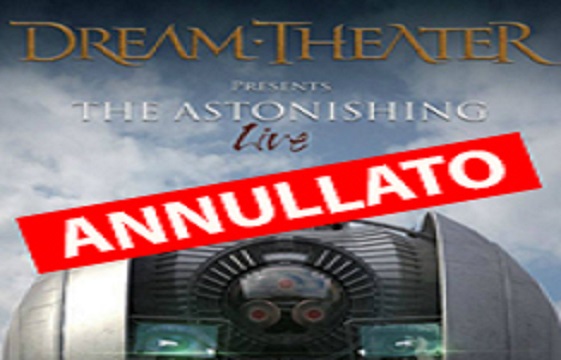 AL VIA I RIMBORSI PER IL CONCERTO DEI DREAM THEATER A TRIESTE