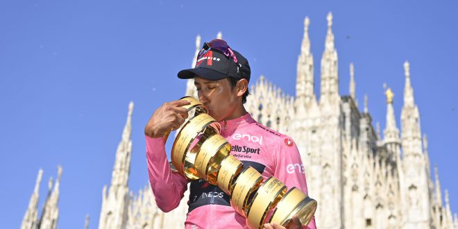Egan Bernal ha vinto il 104° Giro d’Italia