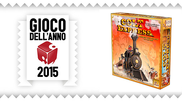 Lucca Comics & Games: Colt Express eletto Gioco dell’Anno 2015