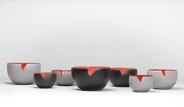 EVA MUN presenta per l’estate le collezioni FUOCO e GUSCI COLORE  vasi in ceramica realizzati a mano