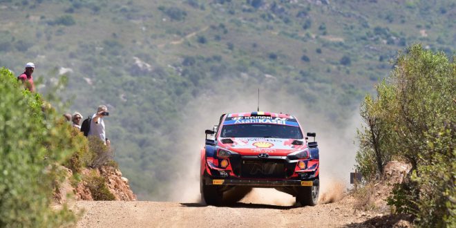 Il Rally Italia-Sardegna ha preso avvio questa mattina con lo shakedown