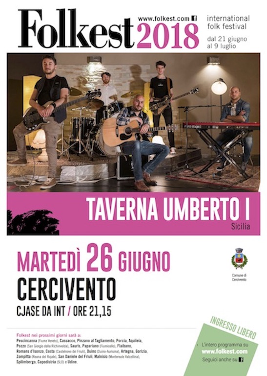 Taverna Umberto I  a Folkest 26/06/2018