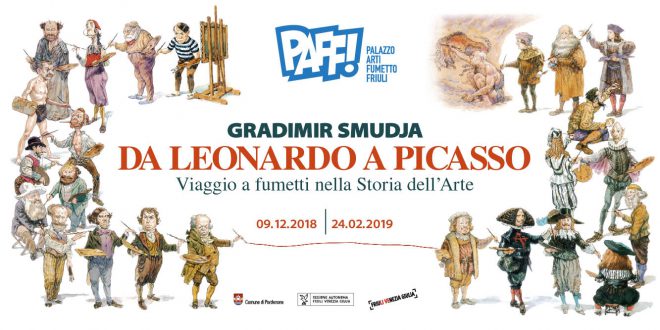 Il PAFF! Palazzo Arti Fumetto Friuli di Pordenone inaugura Una mostra a Gradimir Smudja