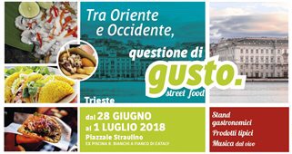 28 giuPiazzale Straulino e Rode a Trieste “Tra Oriente e Occidente, Questione di Gusto”