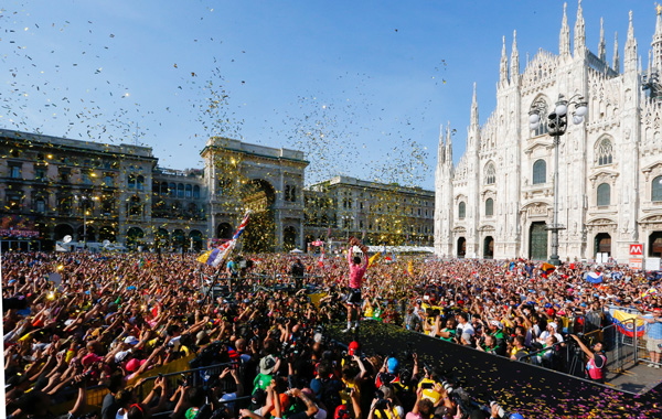 I NUMERI DEL GIRO 100