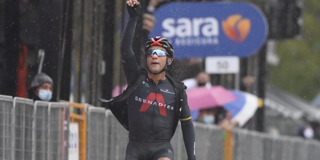 Narvaez vince la tappa 12 del Giro d’Italia, Almeida ancora in Maglia Rosa
