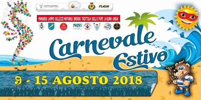 Presentato il programma del Carnevale Estivo di Muggia (TS) 2018