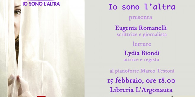 Anna Crudo presenta il suo Io sono l’Altra – venerdì 2 ott L’angolo di Amelie di Monterotondo (Roma)