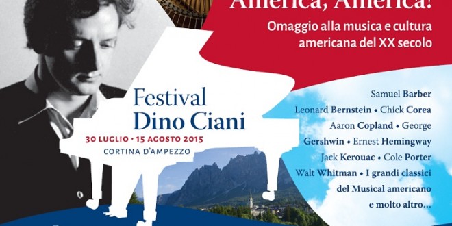 CORTINA D’AMPEZZO : Festival Dino Ciani 2015: gran finale sabato 15 agosto