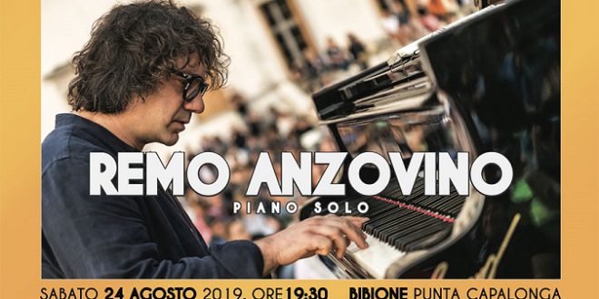 CONCERTO AL TRAMONTO sabato 24 agosto REMO ANZOVINO a Bibione