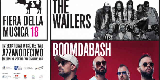 FIERA DELLA MUSICA 18 : The Wailers + Boomdabash