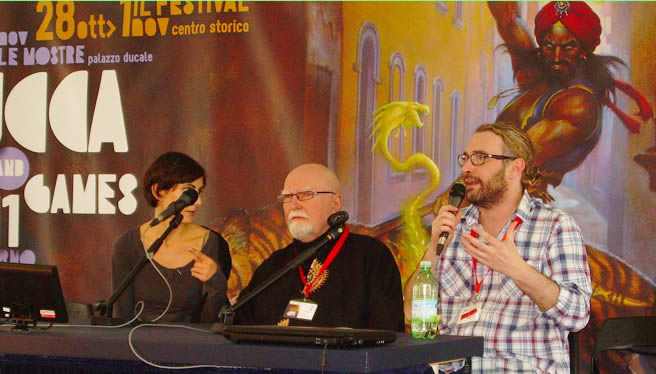 Lucca Comics & Games – 29/10-01/11/2015 – Herbie Brennan presenta “La principessa degli elfi”