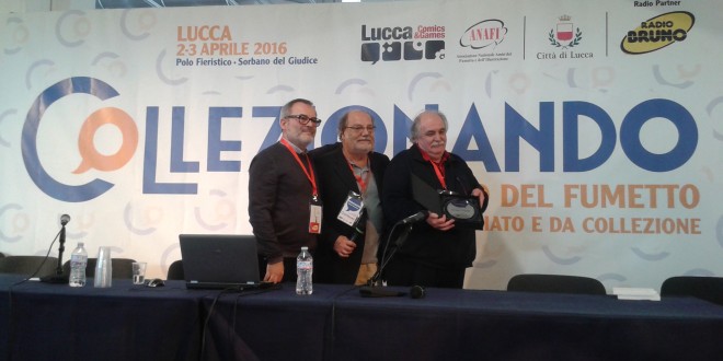 “Collezionando 2016” – Nuova Mostra Mercato del Fumetto d’Antiquariato e da Collezione – Lucca – “Buona la prima edizione” appuntamento al prossimo anno – Premiati Frugoli e Albertarelli