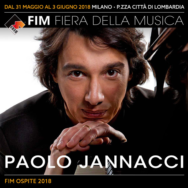 Paolo Jannacci ospite al FIM – Fiera della Musica!  Domenica 3 giugno