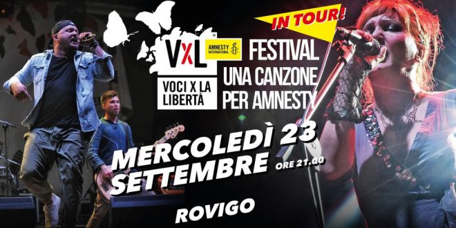 “Voci per la libertà” in tour