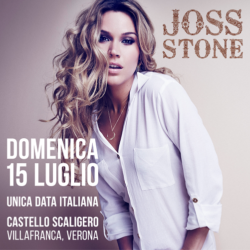 JOSS STONE – Si terrà al Castello Scaligero di Villafranca (Verona) l’unica data italiana della regina del soul il 15 luglio