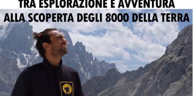 L’alpinista Daniele Nardi a Romentino (NO) giovedì 05 aprile 2018