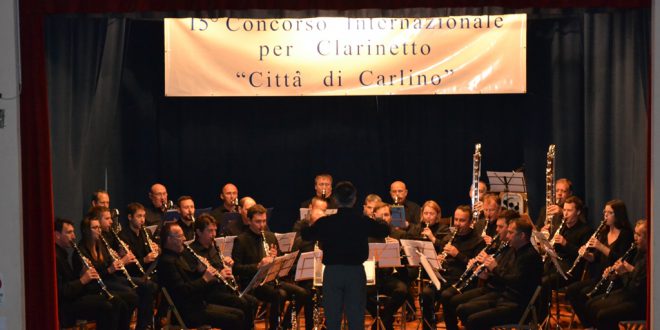 CONCORSO INTERNAZIONALE PER CLARINETTO “CITTÀ DI CARLINO” 2018, SABATO E DOMENICA IL GRAN FINALE