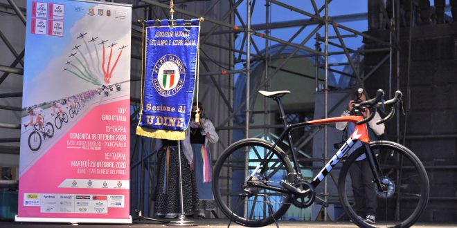 Presentate ieri sera in Castello a Udine le due tappe friulane del Giro d’Italia 2020
