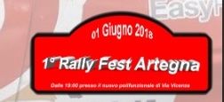 VENERDI’ 1 GIUGNO AD ARTEGNA IL PRIMO RALLY FEST