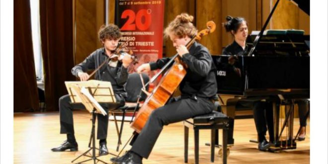 MUSICA, ALLA 20^ EDIZIONE DEL PREMIO TRIO DI TRIESTE L’ITALIA SI CONFERMA AI VERTICI DEL CAMERISMO INTERNAZIONALE