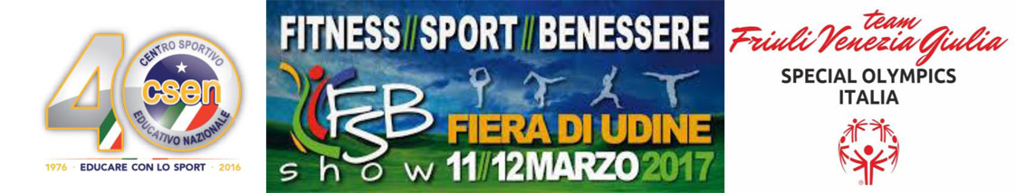 Sport inclusivo l’11 e il 12 marzo  Anche gli special Olympics Csen all’Fsb Show di Udine!