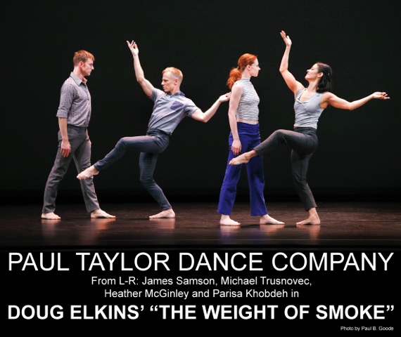 Paul Taylor Dance Companyconclude – martedì 23 mag-20.30 – il festival TSDanza 3.0, organizzato dal Teatro Stabile del FVG