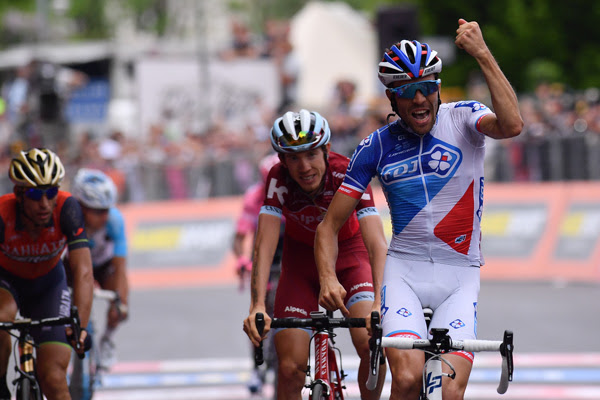 PINOT HA VINTO LA TAPPA 20 DEL GIRO D’ITALIA QUINTANA ANCORA IN MAGLIA ROSA