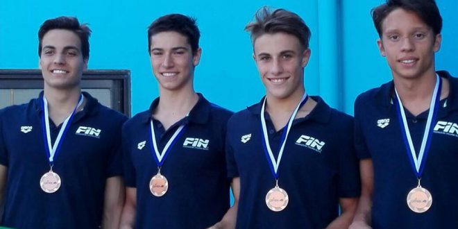 Gymnasium Friulovest Banca Zammattio vince il bronzo nella staffetta alla coppa Comen a Malta