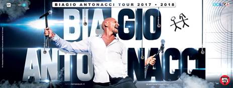 BIAGIO ANTONACCI – Il nuovo tour nei palazzetti partirà da Jesolo 12 dicembre