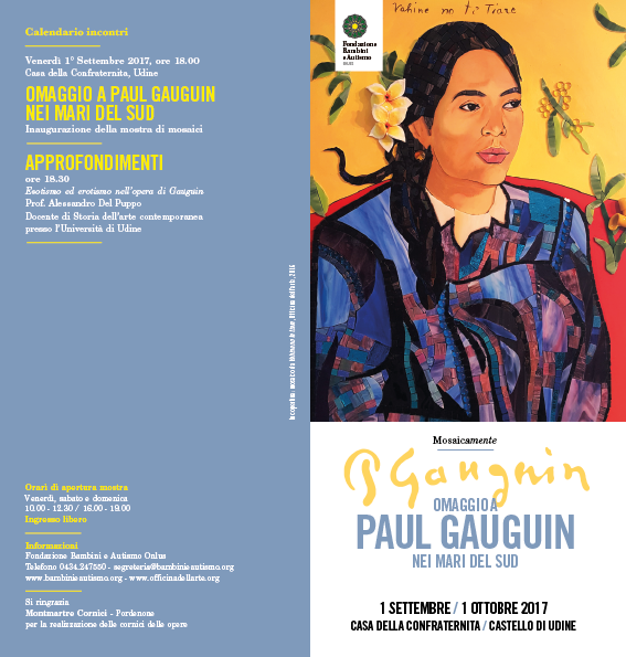 Omaggio a Paul Gauguin nei mari del Sud Casa della Confraternita Venerdì 1° Settembre a Udine