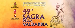 Domani venerdì 22 set. la Sagra della Valdarbia a  Buonconvento (SI) riscopre la sua stagione “Liberty”