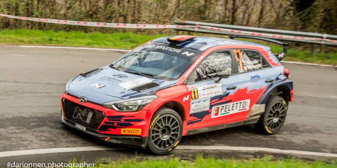 Thierry Neuville vince il Rally del Ciocco  con la Hyundai i20 R5 e Stefano Albertini si porta in testa al Campionato Italiano Rally