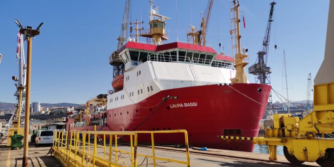 La N/R Laura Bassi a Trieste per un refitting d’eccezione