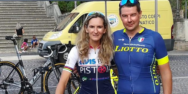 BENVENUTA EDITA! La grande campionessa lituana ospite alla Gran Fondo Liotto.