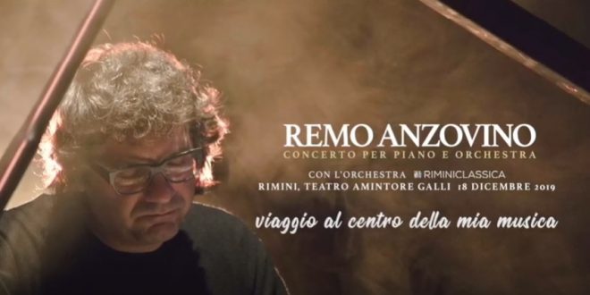 REMO ANZOVINO A TEATRO: domenica 12 aprile alle ore 22:00 in streaming VIAGGIO AL CENTRO DELLA MIA MUSICA