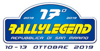 RALLYLEGEND 2019 WORK IN PROGRESS PER ESSERE A SAN MARINO DAL 10 AL 13 OTT.2019