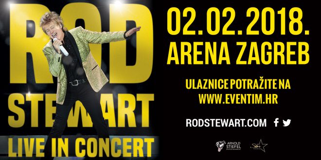 ROD STEWART A ZAGABRIA IL 2 FEBBRAIO