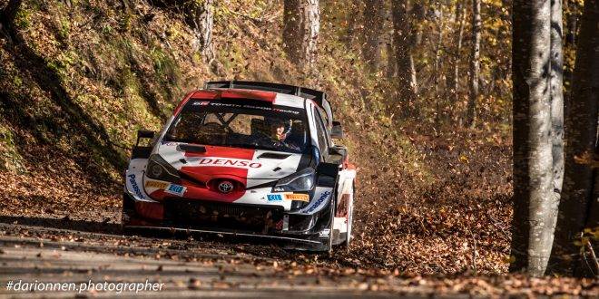La Toyota ha scelto nuovamente le strade della Carnia per i test in preparazione dell’ACI Rally Monza, ultima tappa del Mondiale Rally 2021