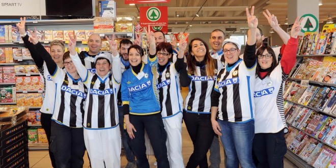 Despar e Eurospar mettono in palio la maglia ufficiale dell’Udinese