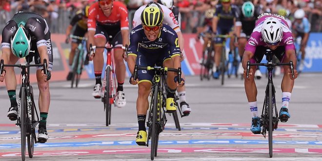 EWAN HA VINTO LA TAPPA 7 DEL GIRO D’ITALIA JUNGELS CONSERVA LA MAGLIA ROSA