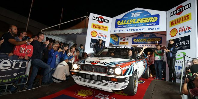 BIASION, KANKKUNEN E DELECOUR SFIDA TRA ASSI A RALLYLEGEND