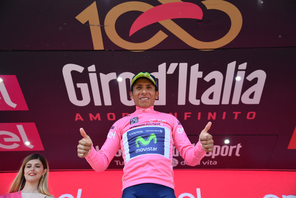 MIKEL LANDA HA VINTO LA TAPPA 19 DEL GIRO D’ITALIA, QUINTANA È LA NUOVA MAGLIA ROSA