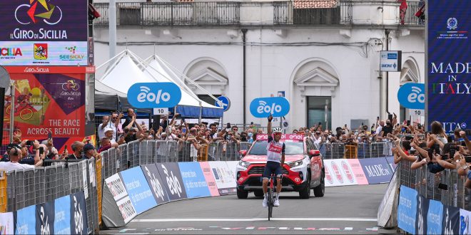 Vincenzo Nibali ha vinto Il Giro di Sicilia